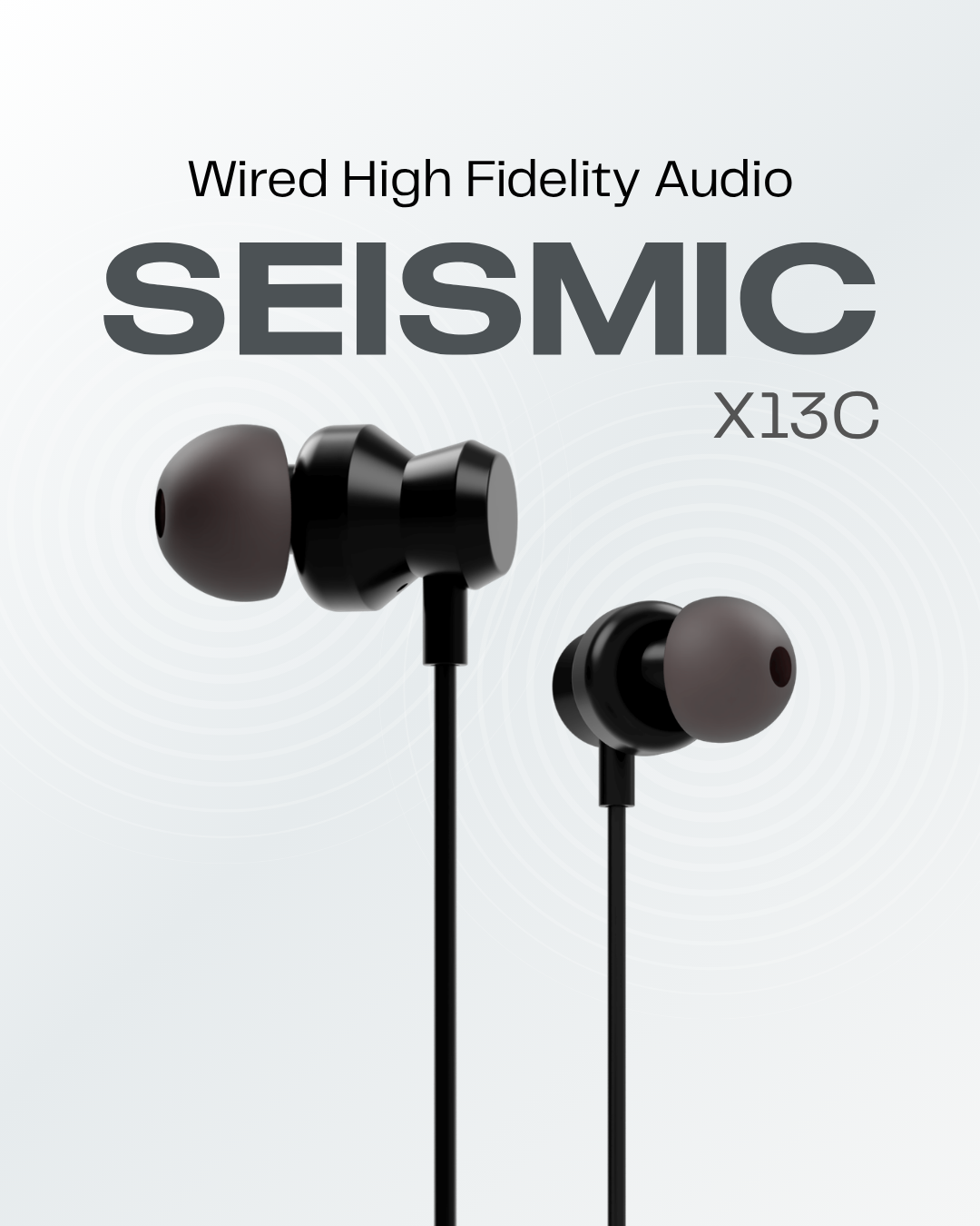 SEISMIC X13C In-Ear Wired USB-C Earphones