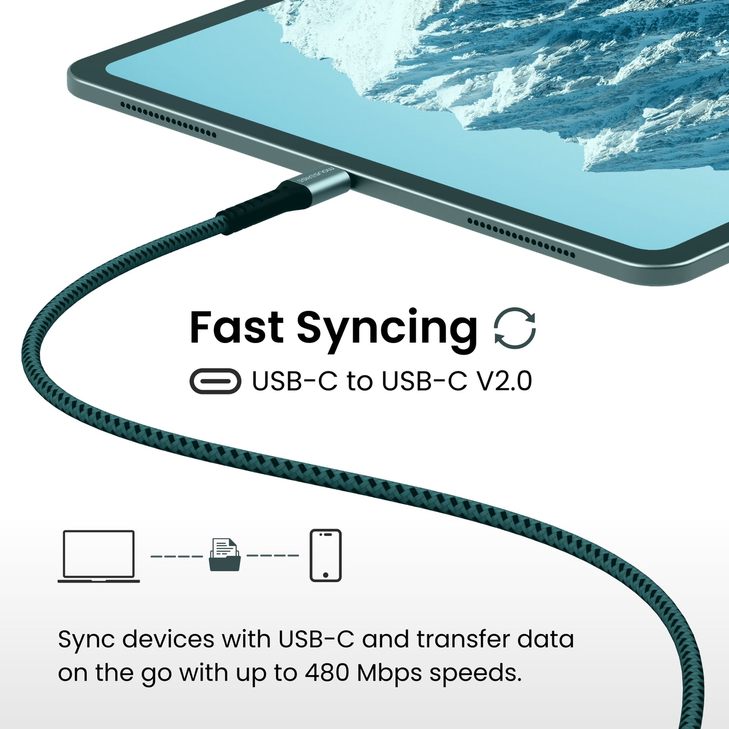 Velocity 65W USB-C to USB-C Cable V2