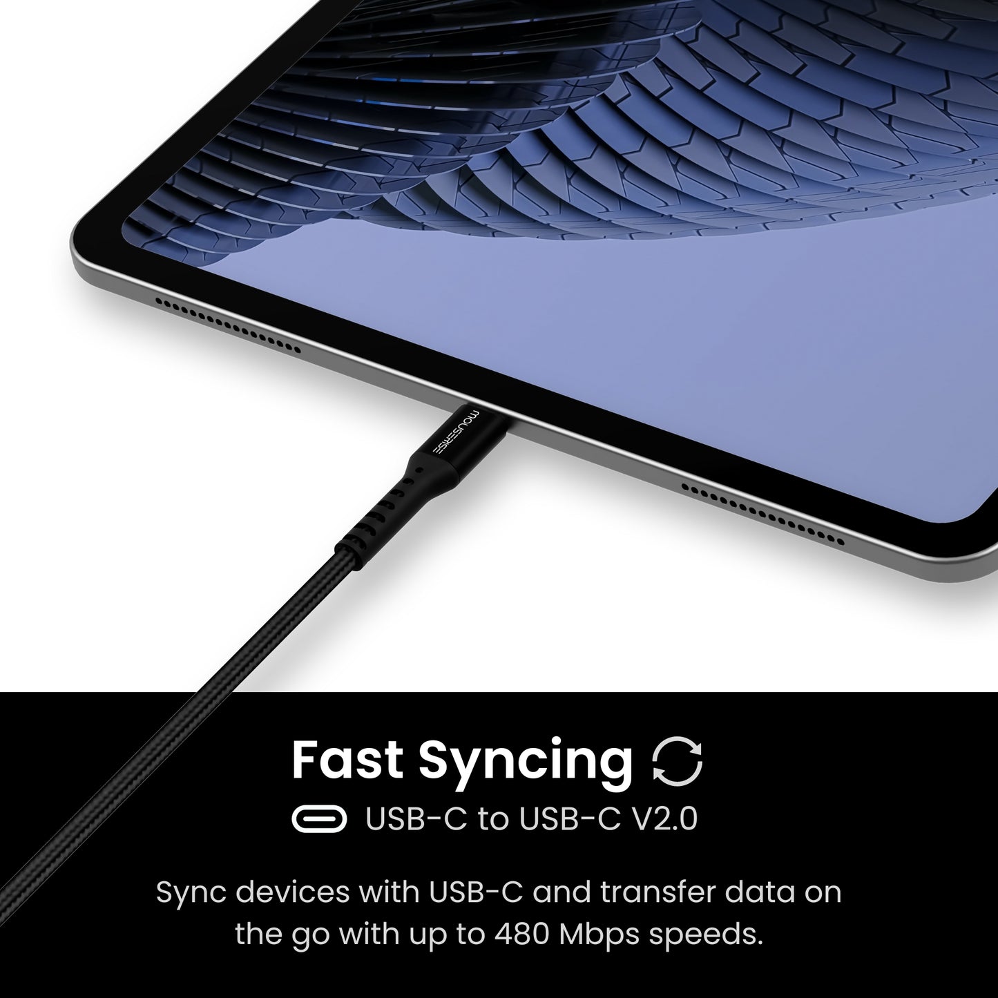 Velocity 65W USB-C to USB-C Cable