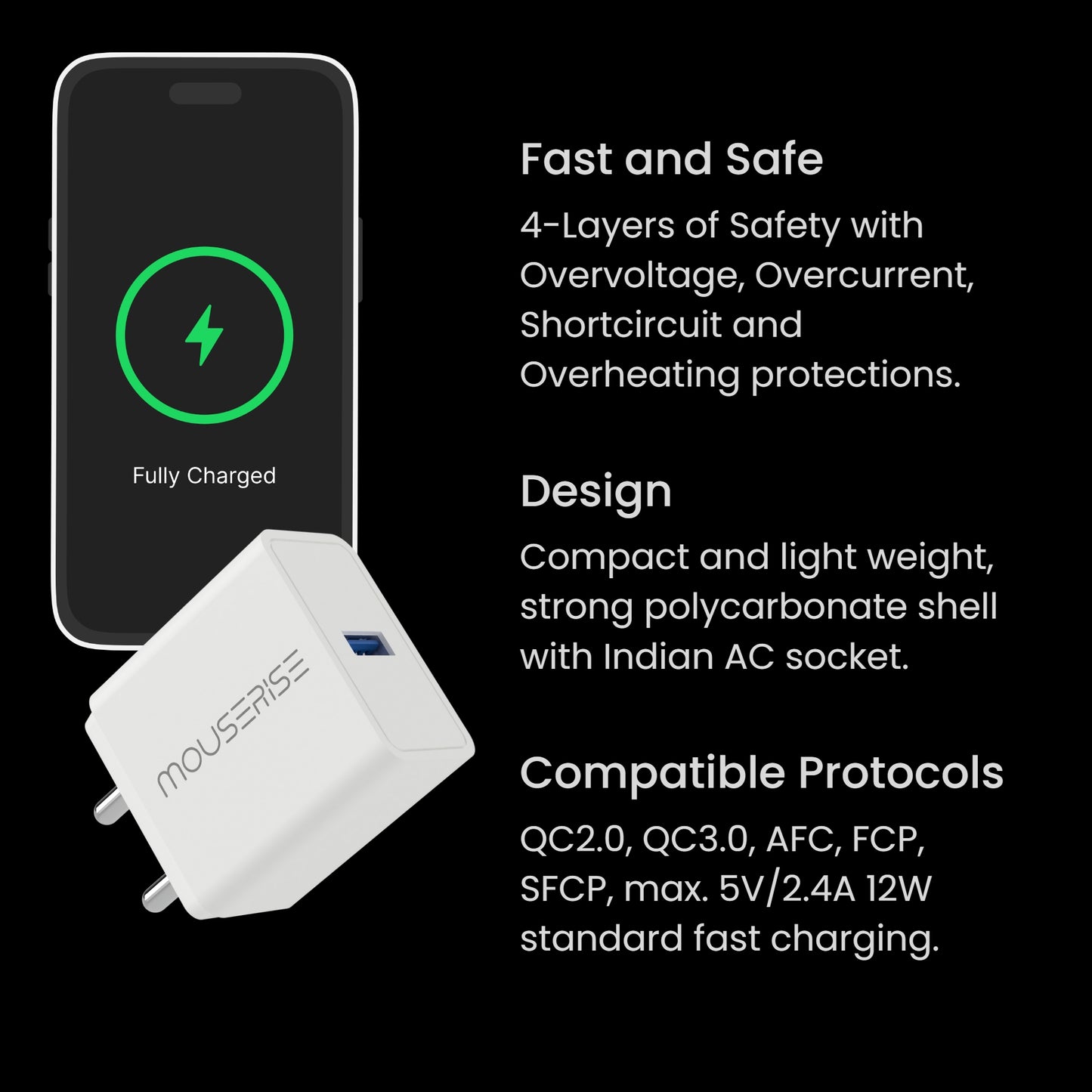 18W QC 3.0 Quick Charger