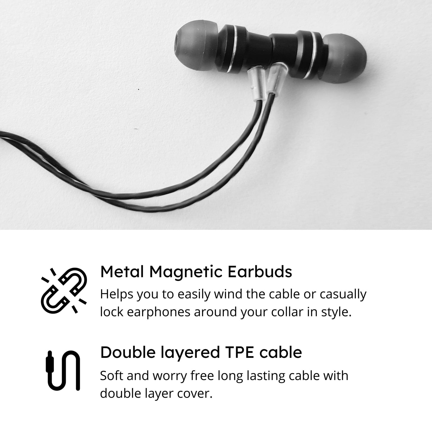 BASSSHOTS MWE-X150 In-Ear Wired Earphones with Mic