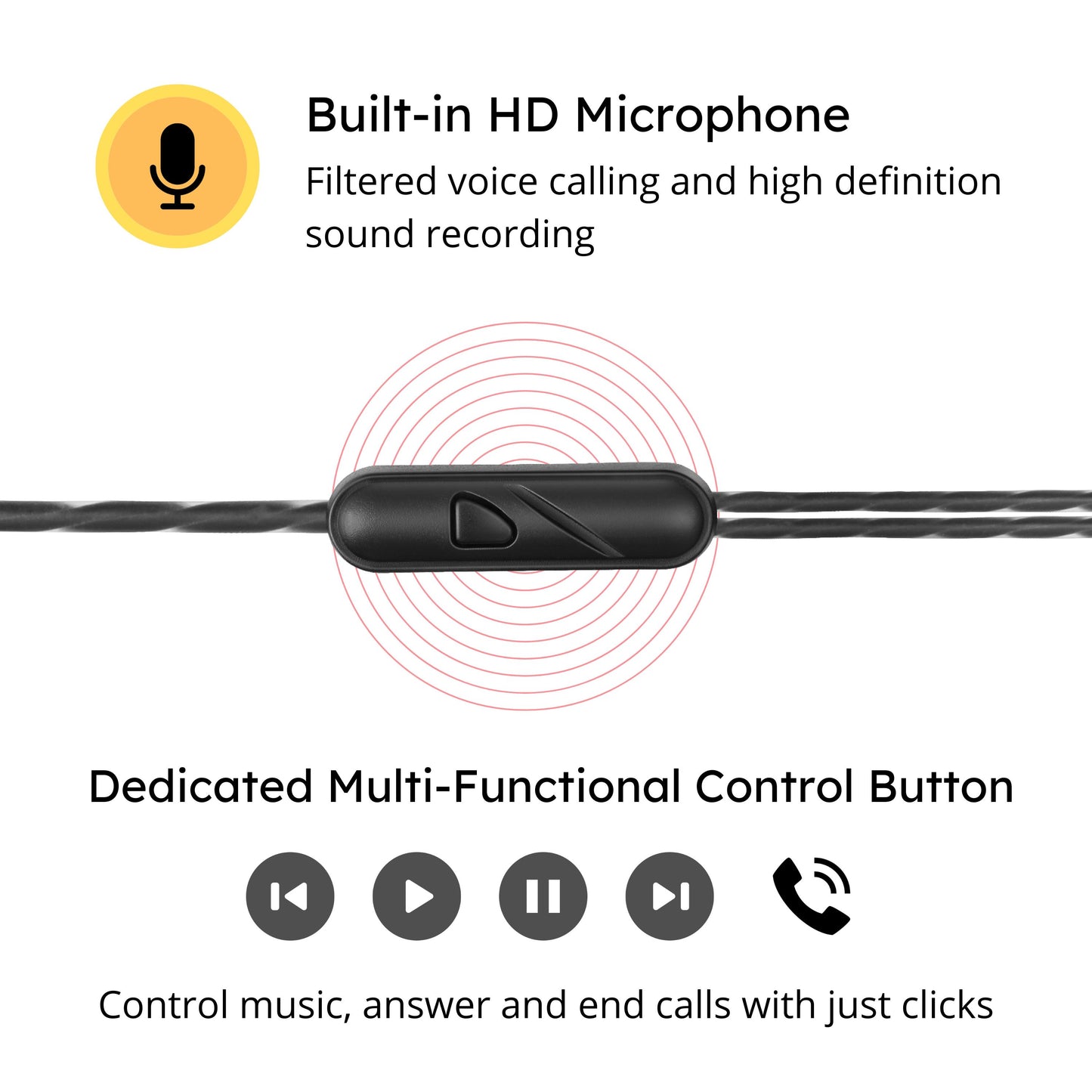 BASSSHOTS MWE-X150 In-Ear Wired Earphones with Mic