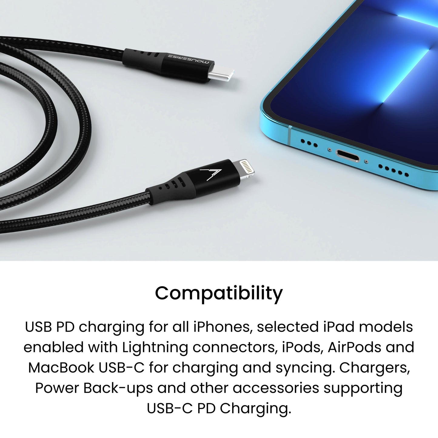 Velocity USB-C to Lightning Cable