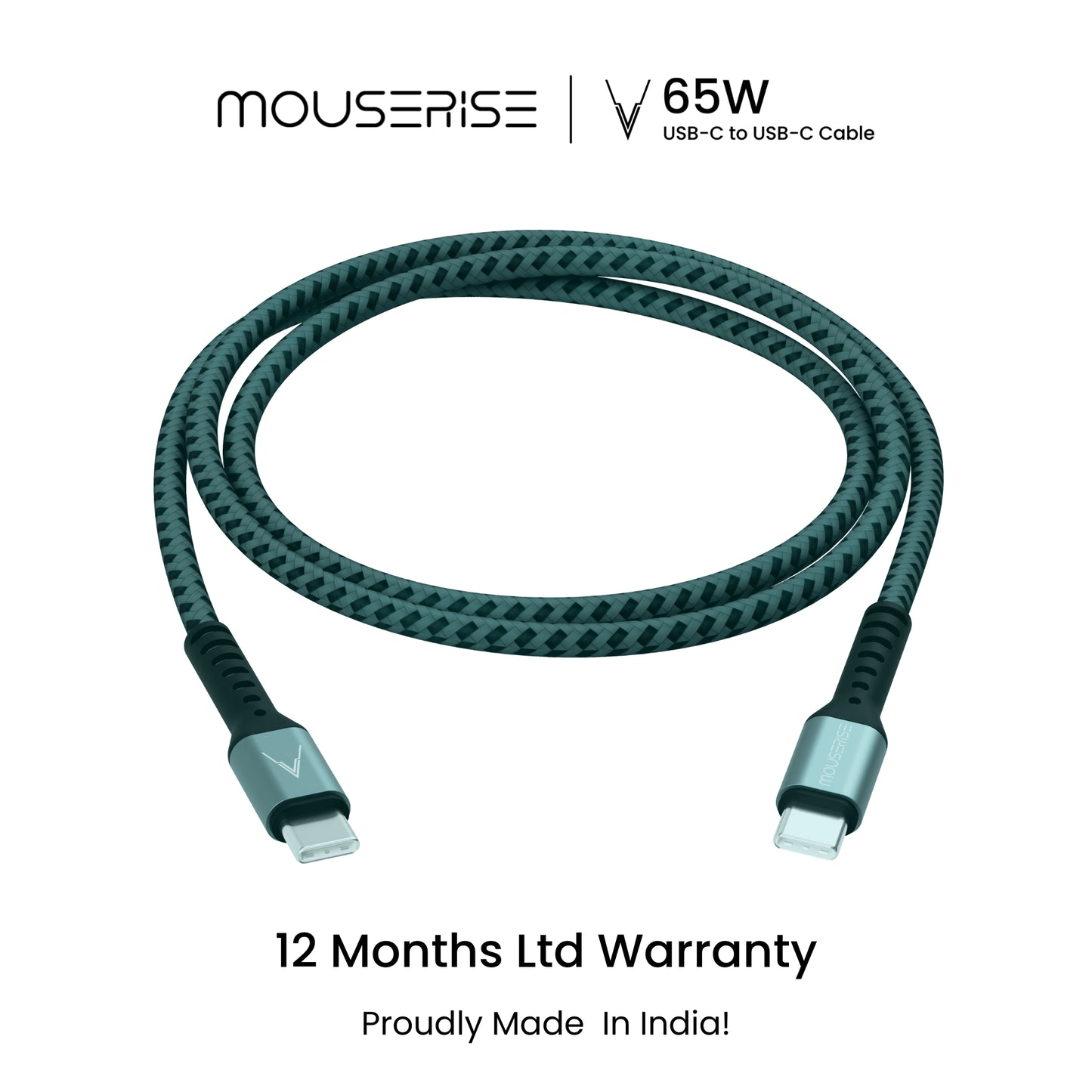 Velocity 65W USB-C to USB-C Cable V2